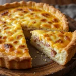 Ham and Cheese Quiche – A savory quiche perfect for brunch gatherings