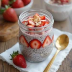 Anti-Inflammatory Strawberry Chia Pudding – A healthful pudding combining strawberries and chia seeds