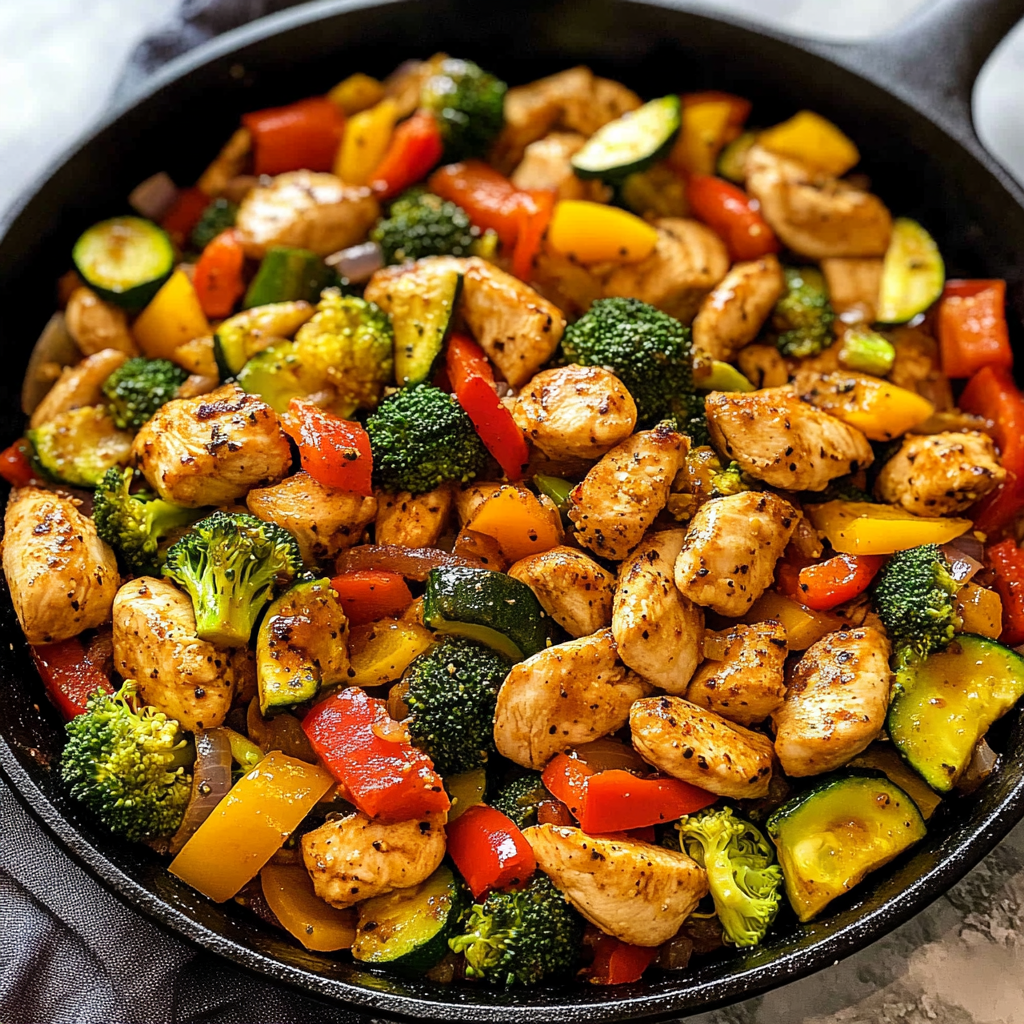 Healthy Chicken and Vegetables